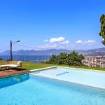 Exclusive Au Sommet De Cannes, 8 Chambres, Double Piscine, Vue Sur La 别墅 *