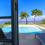 别墅 Exclusive Au Sommet De Cannes, 8 Chambres, Double Piscine, Vue Sur La 戛纳