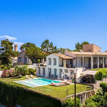 Willa Exclusive Au Sommet De Cannes, 8 Chambres, Double Piscine, Vue Sur La *